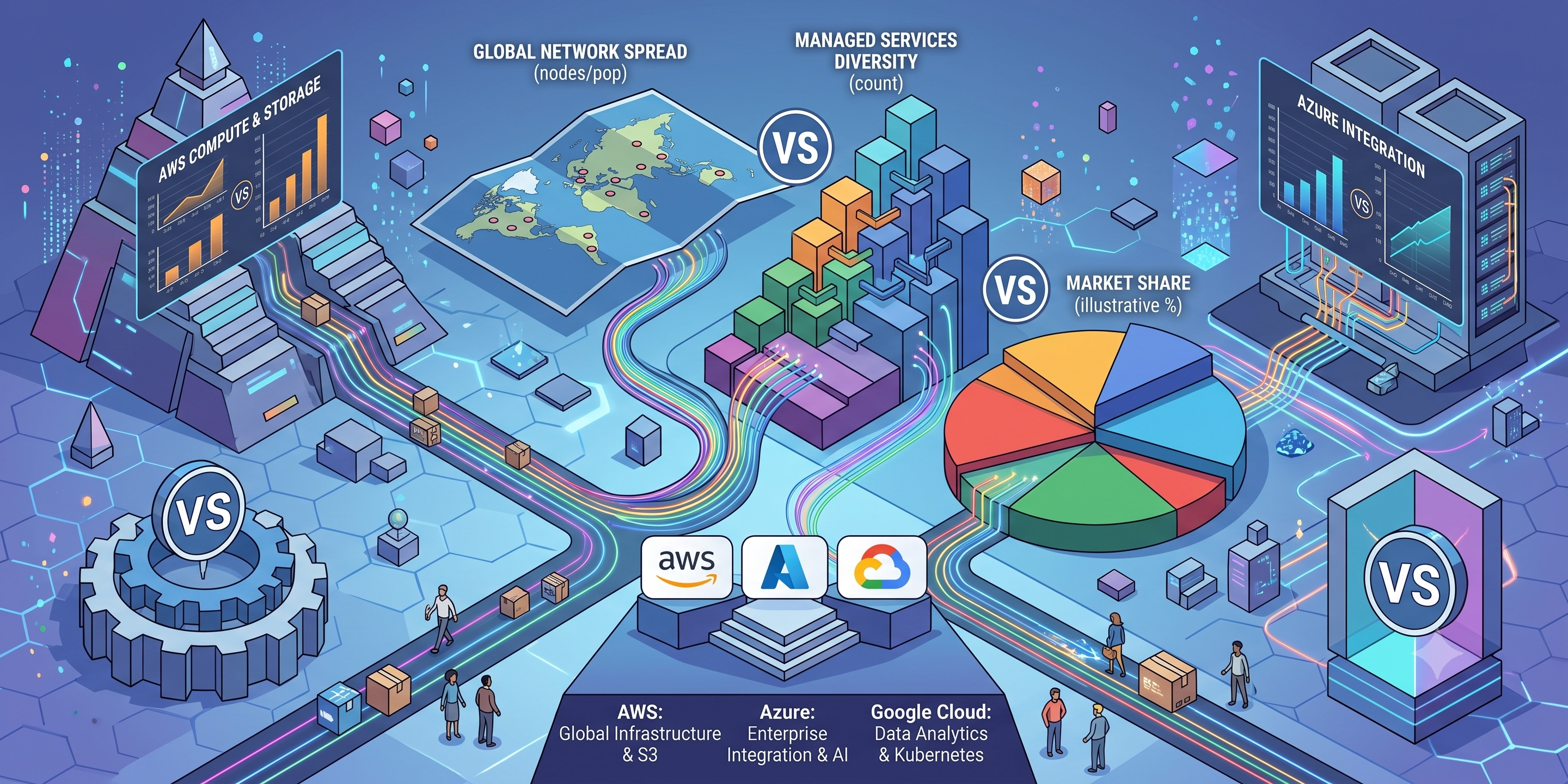 AWS vs Azure vs Google Cloud